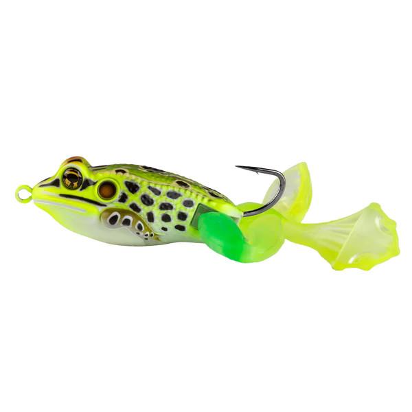 Esche-siliconiche-hollow-body-rane-topwater-live-target-ultimate-frog-stride-bait-512-floro-green-yellow-lure-fishing-planet-negozio-pesca-online-fishing-shop-bassfishing.