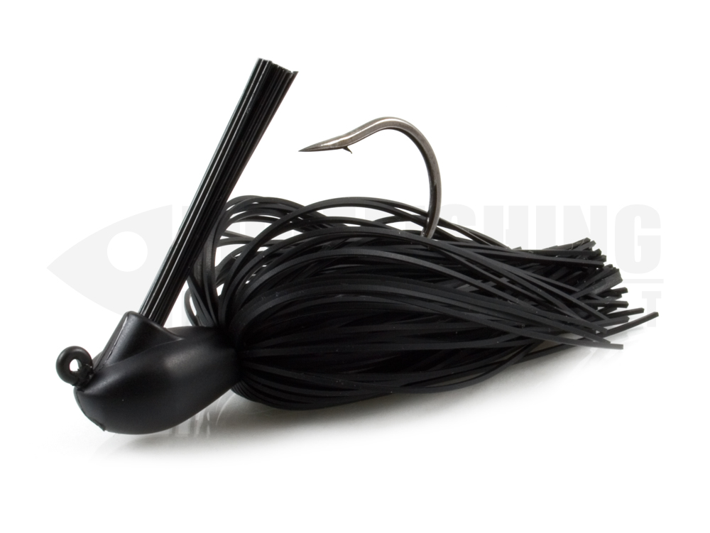 Casting cover silicon jig keitech model 1 one jig 001 black lure fishing planet.