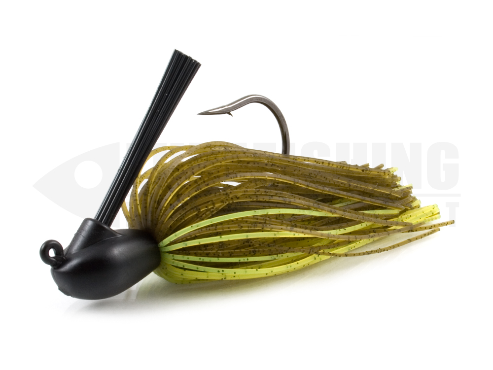 Casting cover silicon jig keitech model 1 one jig 401 green pumpkin pepper pp chartreuse lure fishing planet.