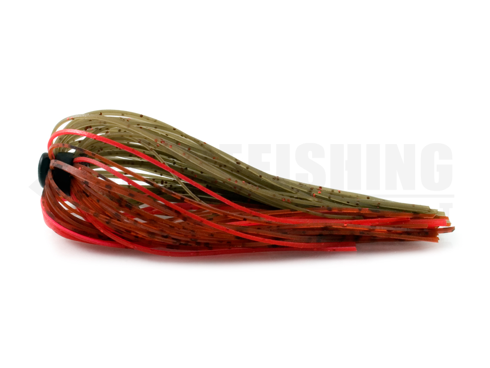 Terminal tackles silicon skirts tow tugg of warr fishing tackles qwikk skirtz fnss 455 bloody green lure fishing planet.