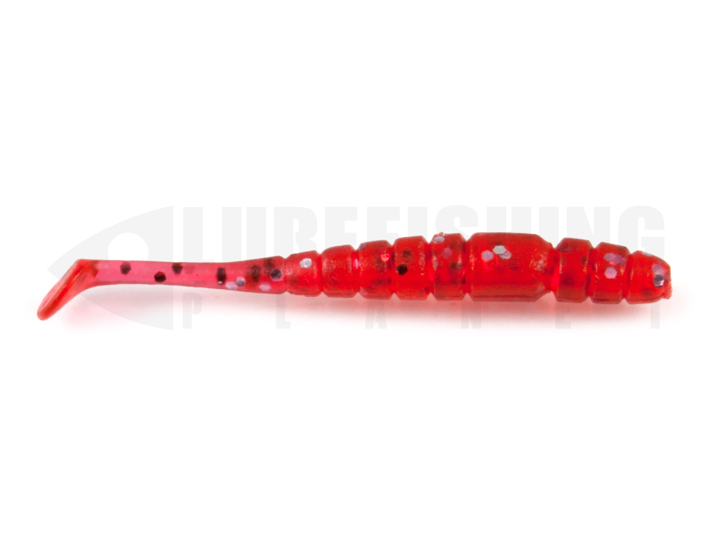 Esche-siliconiche-soft-micro-baits-light-game-damiki-hameru-shad-tail-a-type-108-red-silver-lurefishing-planet.