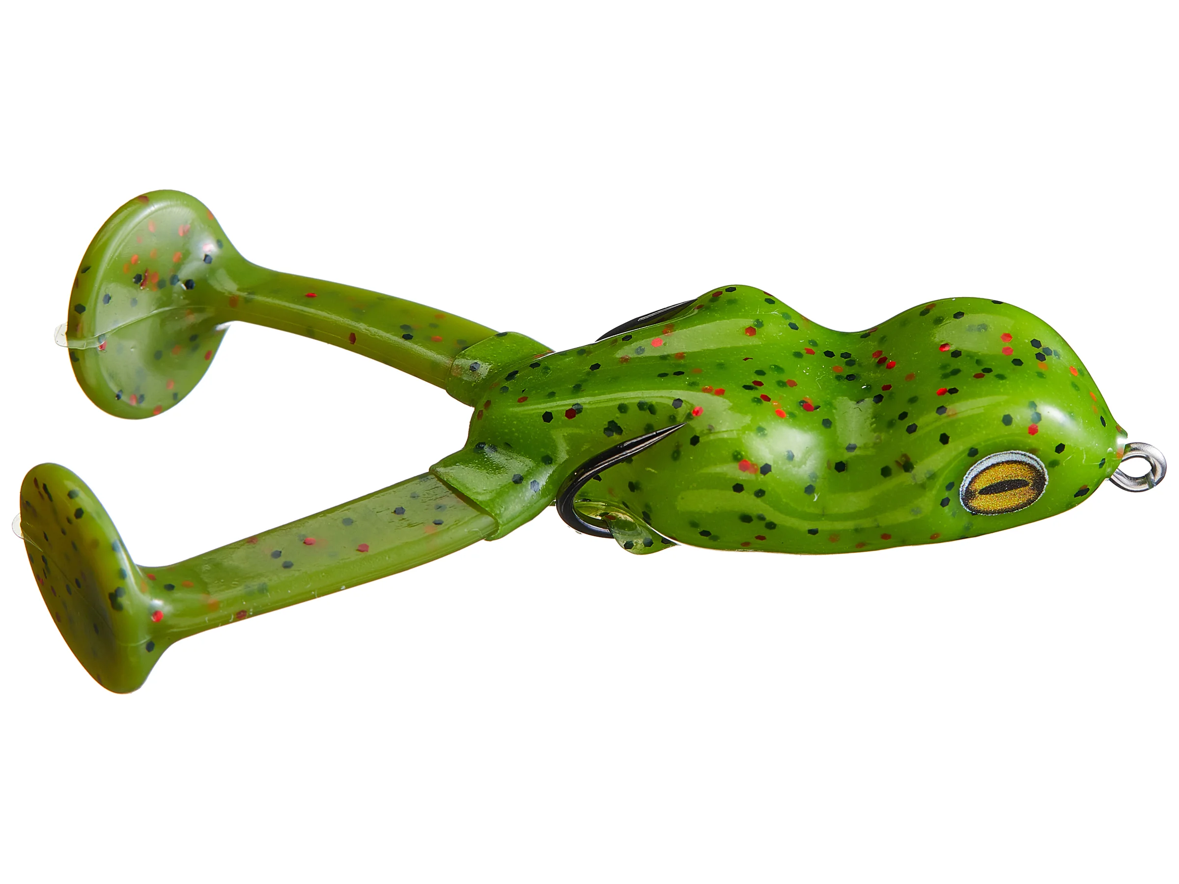 Esche-siliconiche-hollow-body-rane-frog-topwater-scum-frog-big-foot-watermelon-red-lure-fishing-planet-negozio-pesca-online-fishing-shop