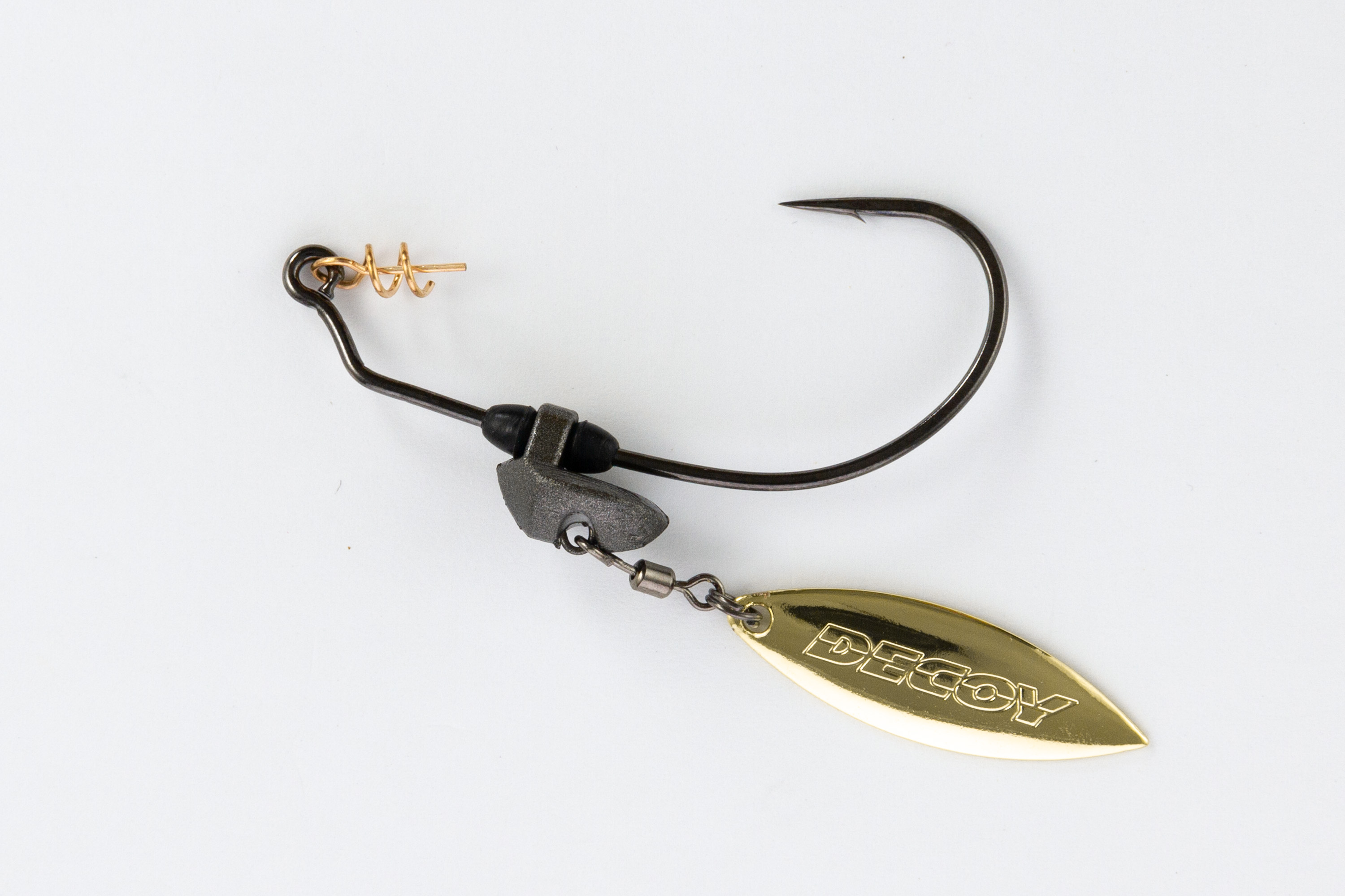 Ami-spring-wide-gap-worm-hook-swimbait-decoy-worm-230-makisasu-blade-ns-black-lure-fishing-planet-negozio-pesca-online-fishing-shop-pescare-predatori.