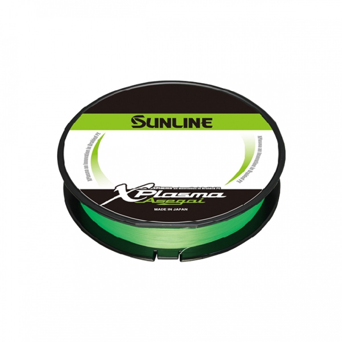 Filo-fishing-line-treccia-pe-braided-sunline-xplasma-asegai-light-green-lurefishing-planet-bassfishing-negozio-pesca-online-fishing-shop.