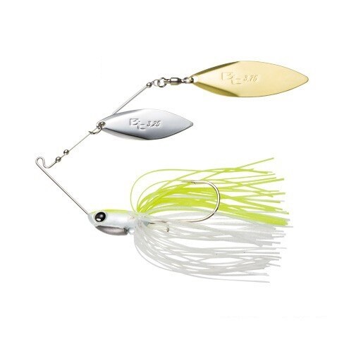 Esche-metalliche-wire-baits-spinnerbait-double-willow-shimano-bantam-swagy-double-willow-004-chart-white-lurefishing-planet-negozio-pesca-online-fishing-shop-pescare-bassfishing.