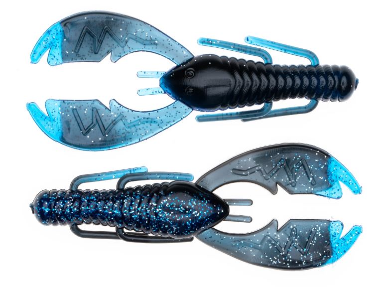 Esche-siliconiche-soft-baits-craw-gamberi-netbait-bait-fuel-paca-slim-x616607-black-shadow-flare-lurefishing-planet-negozio-pesca-online-fishing-shop.