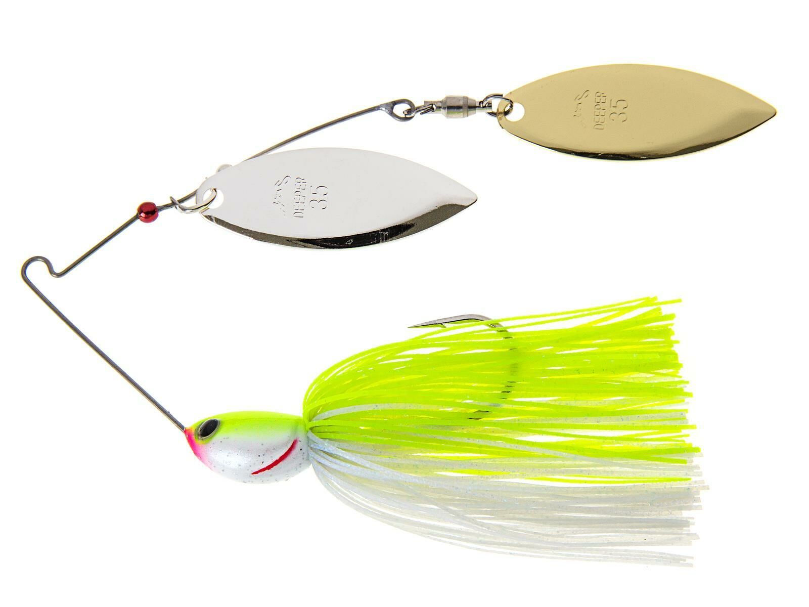 Esche-metalliche-wire-baits-spinnerbait-double-willow-nories-deeper-range-720-white-chartreuse-crystal-lurefishing-planet-negozio-pesca-online-fishing-shop-bassfishing-pescare.
