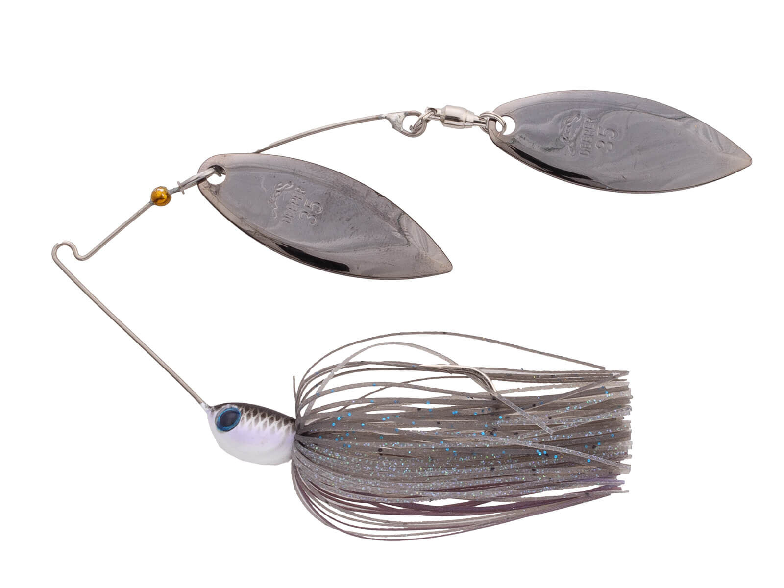 Esche-metalliche-wire-baits-spinnerbait-double-willow-nories-deeper-range-767-dark-smoke-pro-blue-lurefishing-planet-negozio-pesca-online-fishing-shop-bassfishing-pescare.