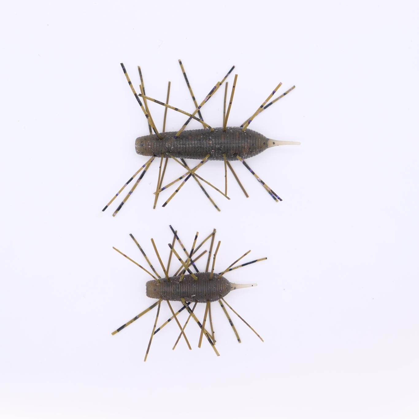 Esche-siliconiche-soft-baits-terrestrial-bugs-topwater-finesse-geecrack-imokemushi-elastomer-size-comparison-lure-fishing-planet.