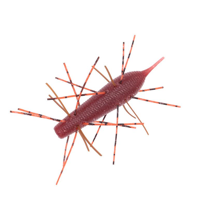 Esche-siliconiche-soft-baits-terrestrial-bugs-topwater-finesse-geecrack-imokemushi-elastomer-013-scuppernong-lure-fishing-planet.