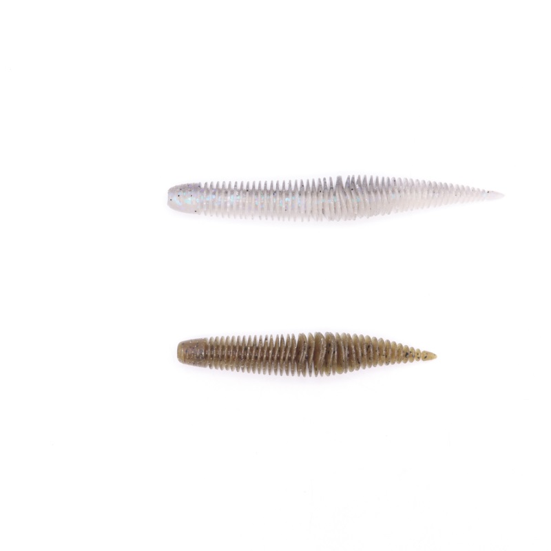Esche-siliconiche-soft-baits-vermi-trick-worm-geekrack-bellows-stick-floating-elastomer-size-comparison-lure-fishing-planet.