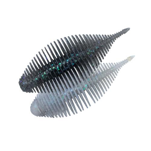 Esche-siliconiche-soft-baits-vermi-trick-worm-geecrack-bellows-gill-floating-elastomer-268-electric-shad-lure-fishing-planet.
