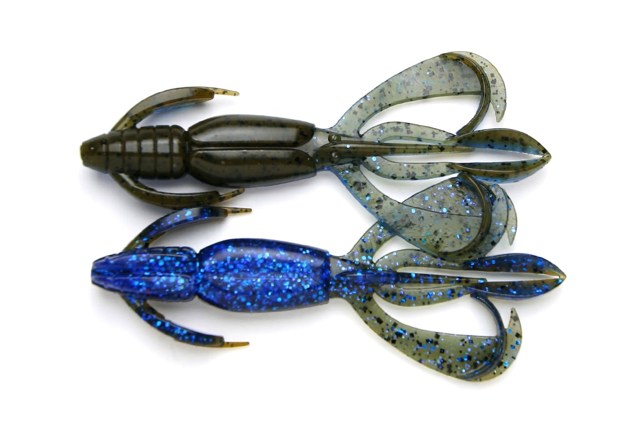 Esche-siliconiche-soft-baits-creatures-keitech-crazy-flapper-402-okeechobee-craw-lurefishing-planet-negozio-pesca-online-fishing-shop-store-bassfishing-pescare.