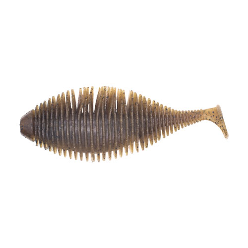 Esche-siliconiche-soft-baits-pintail-shad-swimming-geekrack-bellows-gill-swimmer-005-green-pumpkin-lure-fishing-planet.