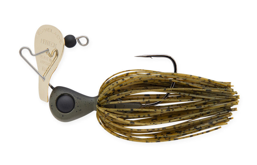 Esche-metalliche-chatterbait-chatter-bladed-keitech-rumblade-jig-101-green-pumpkin-pepper-lure-fishing-planet-negozio-pesca-online-fishing-shop-pescare-bassfishing.