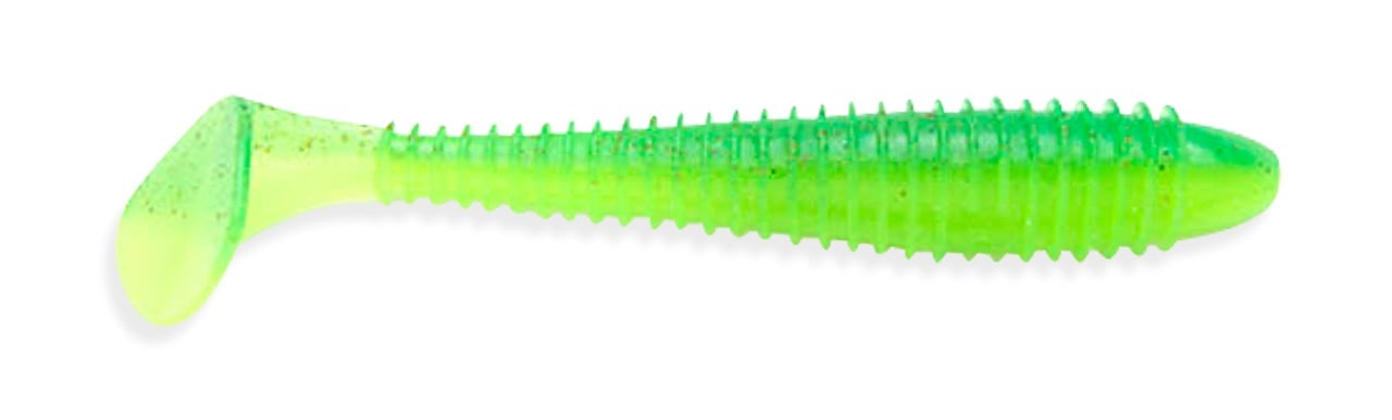 Esche-siliconiche-soft-baits-swimbait-shad-tail-code-keitech-fat-swing-impact-424-lime-chartreuse-lure-fishing-planet.