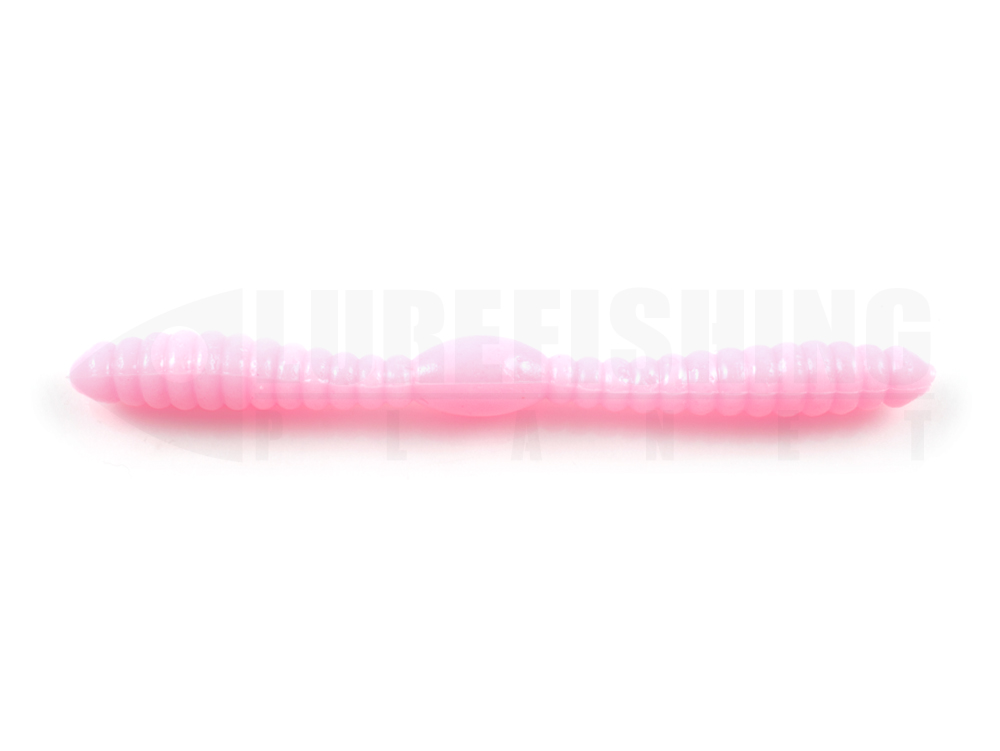 Esche siliconiche soft baits finesse wacky worm vermi damiki gogo 217 real pink lure fishing planet.