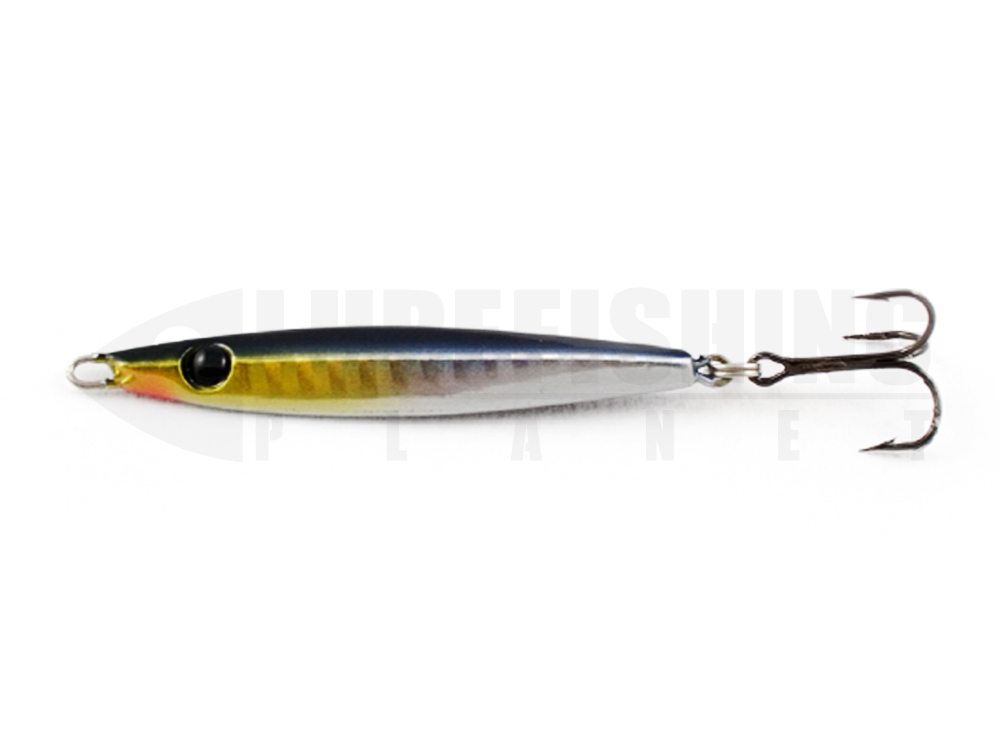 Metal jig damiki balhae 015 black silver lure fishing planet.