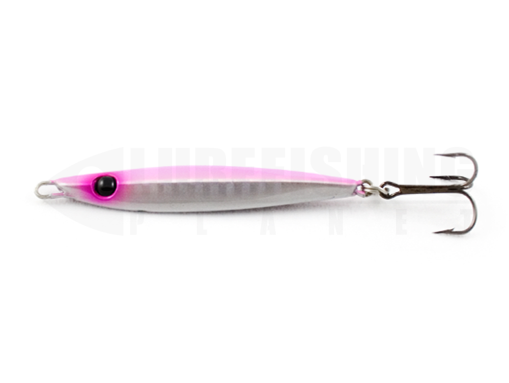 Metal jig damiki balhae 005 pink lure fishing planet.