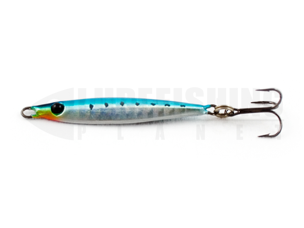 Metal jig damiki balhae 014 spot blue silver lure fishing planet.