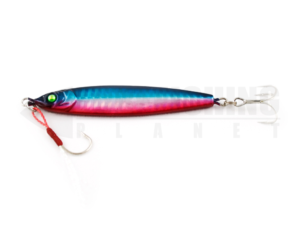 Metal jig damiki tokon jig 03 red bull lure fishing planet.