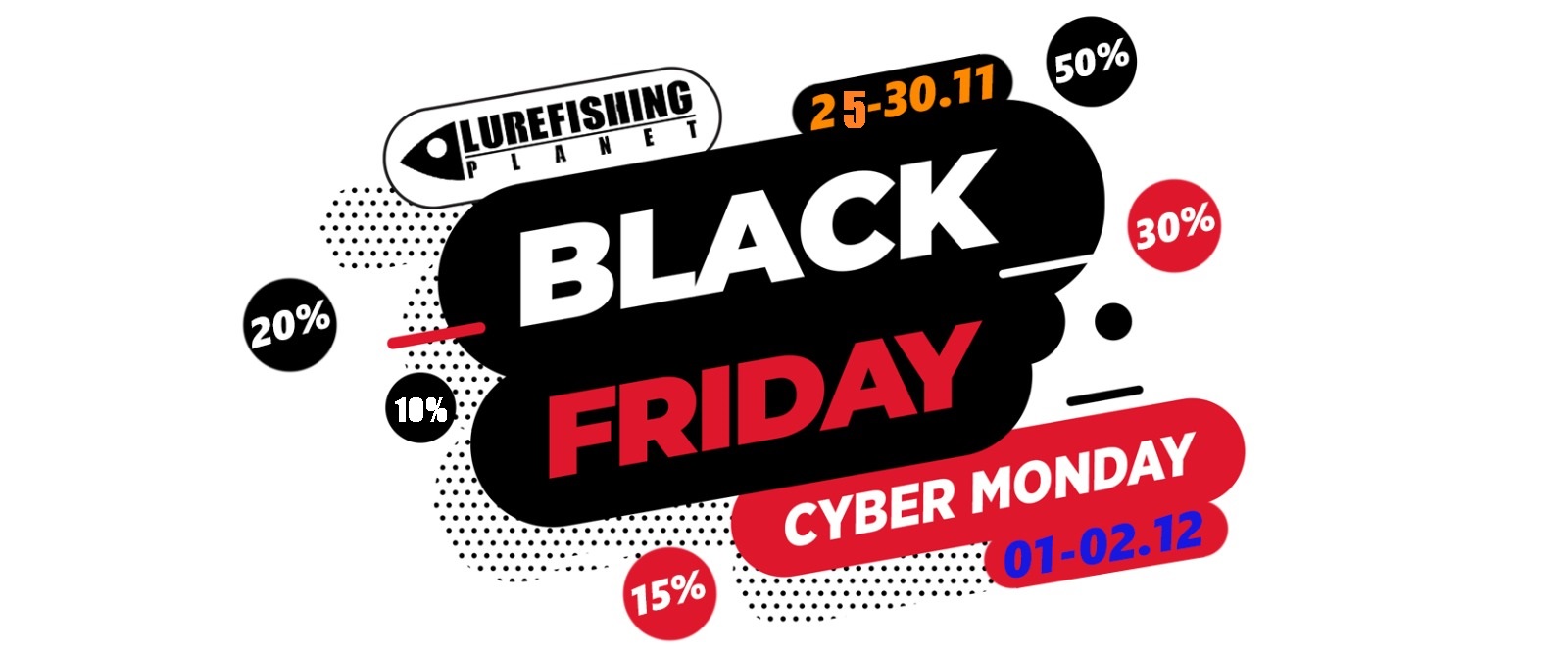 Black-friday-cyber-monday-lurefishing-planet-2024-negozio-pesca-online-fishing-shop-acquisti-sconti.