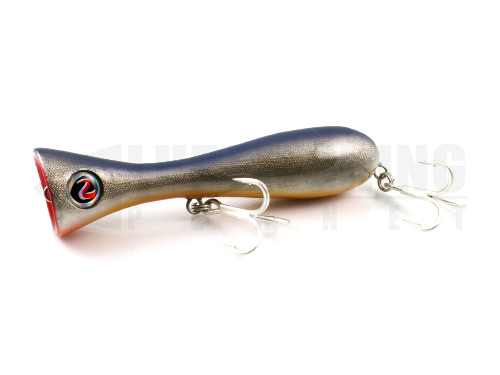Esche rigide hard baits topwater river2sea river 2 sea dumbbell popper 05 raider orange belly lure fishing planet.