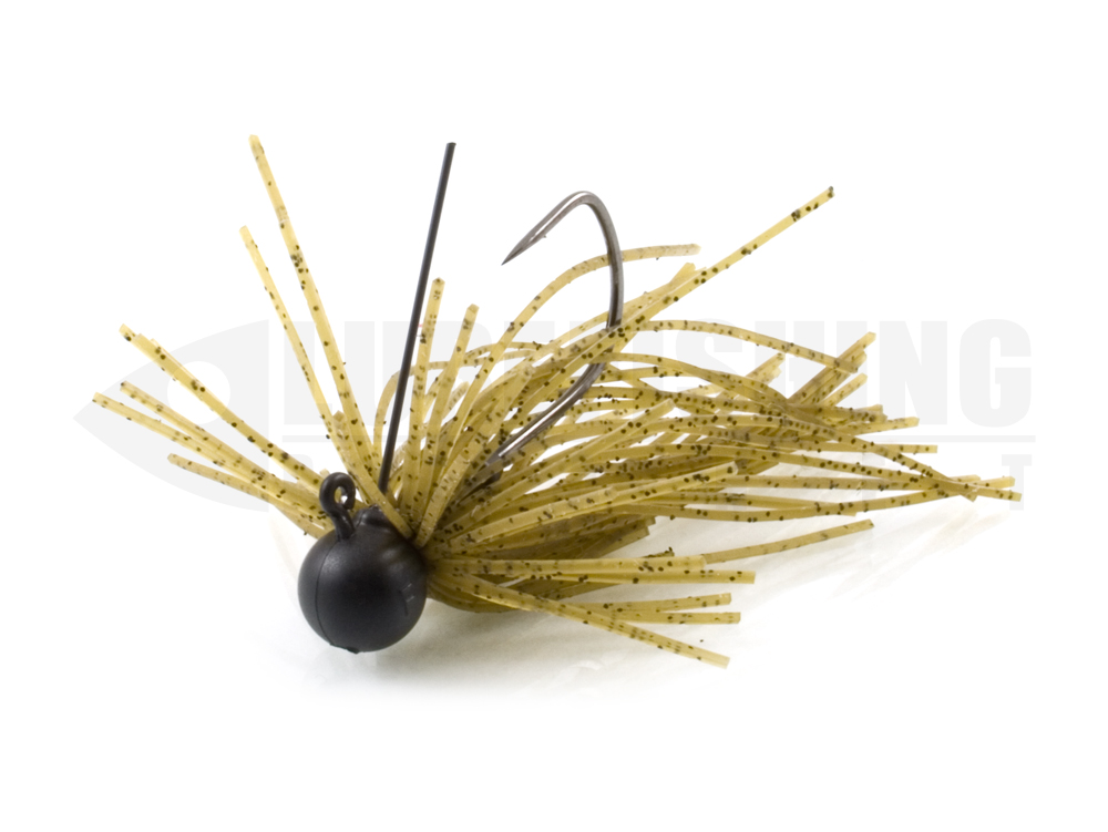 Microjig small silicon micro jig keitech mono spin jig 101 green pumpkin pepper pp lure fishing planet.