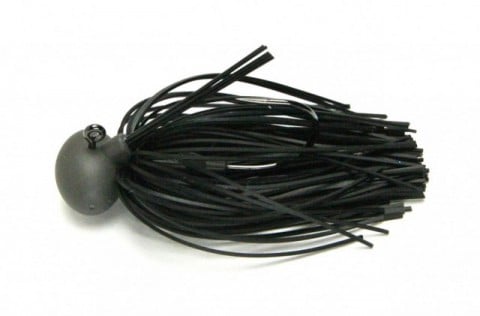 Swimming-football-silicon-jig-keitech-model-2-two-jig-001-black-lure-fishing-planet.