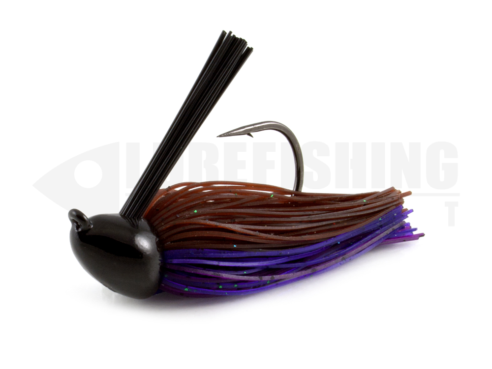 Cover-silicon-jig-black-flagg-compact-jigg-hw-heavy-wire-250-brown-bug-lurefishing-planet.