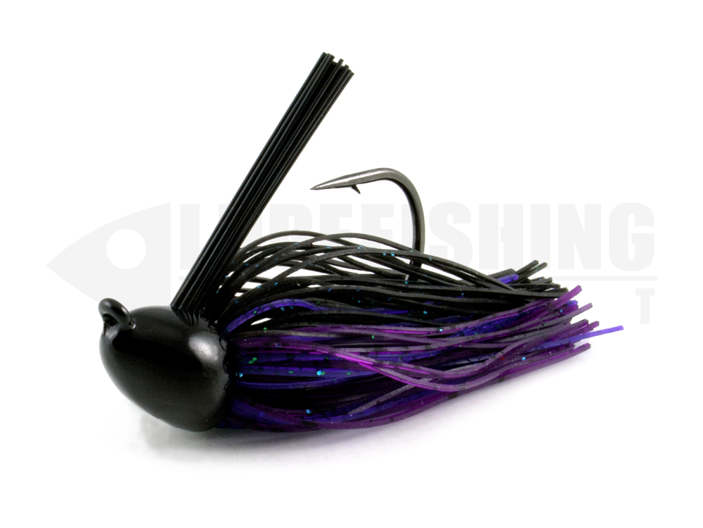 Cover-silicon-jig-black-flagg-compact-jigg-hw-heavy-wire-251-black-bug-lurefishing-planet.