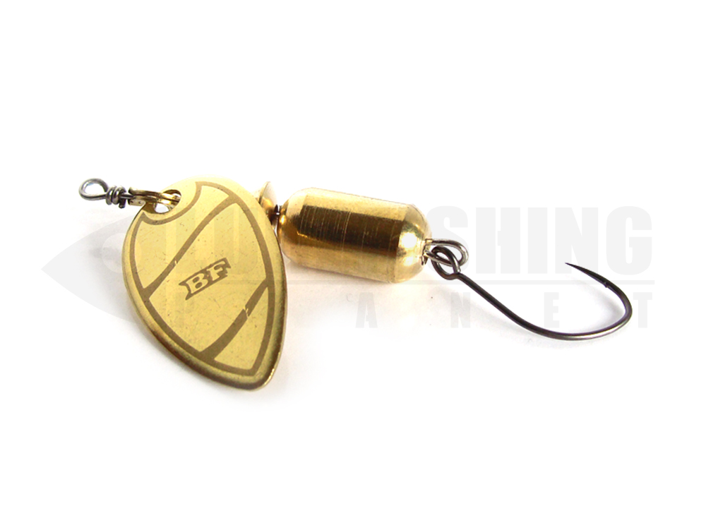 Esche metalliche spoon rotanti black flagg ilba backdropspin single hook gold gold gold lure fishing planet.