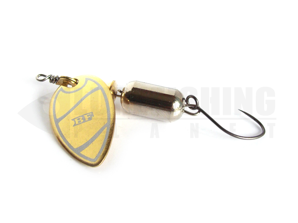 Esche metalliche spoon rotanti black flagg ilba backdropspin single hook gold silver silver lure fishing planet.