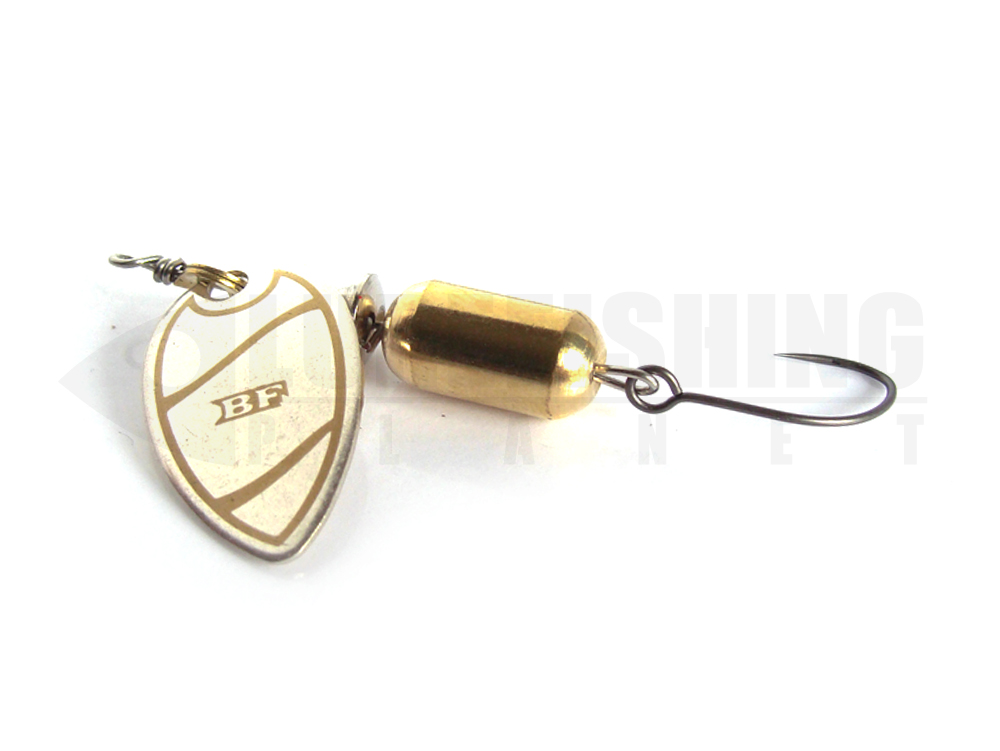 Esche metalliche spoon rotanti black flagg ilba backdropspin single hook silver gold gold lure fishing planet.