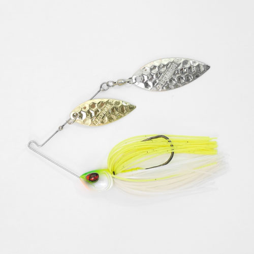 Esche-metalliche-wire-baits-spinnerbait-geekrack-g-blade-023-chart-pearl-white-lurefishing-planet.