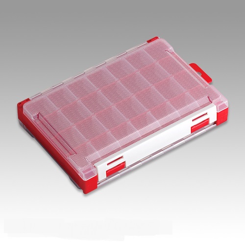 Scatola-tackle-box-meiho-run-gun-lure-case-reversible-3010w-1-red-lurefishing-planet.