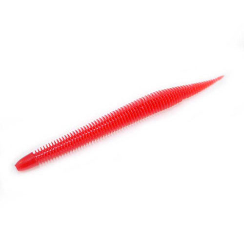 Esche-siliconiche-soft-baits-vermi-trick-worm-geekrack-bellow-stick-037-clear-red-lure-fishing-planet.
