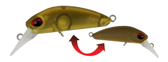 Esche-rigide-lipless-crankbait-minnow-jerkbait-area-game-trout-area-valkein-kuga-s-m119-split-amber-lurefishing-planet.