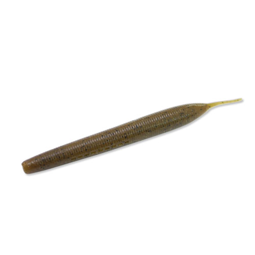 Esche-siliconiche-soft-baits-vermi-trick-worm-geekrack-yam-stick-005-green-pumpkin-lure-fishing-planet.