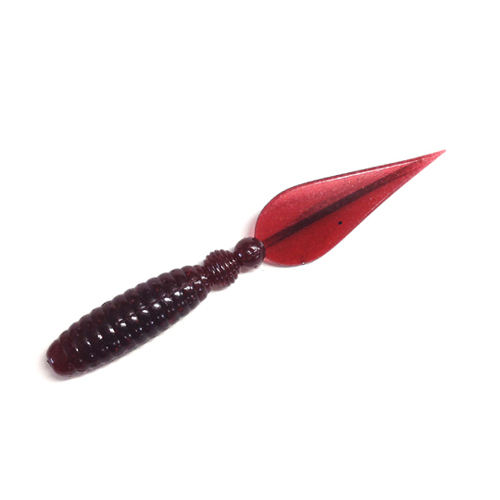 Esche-siliconiche-soft-baits-trailer-shad-tail-code-geecrack-leaf-shrimp-208-coke-lurefishing-planet.