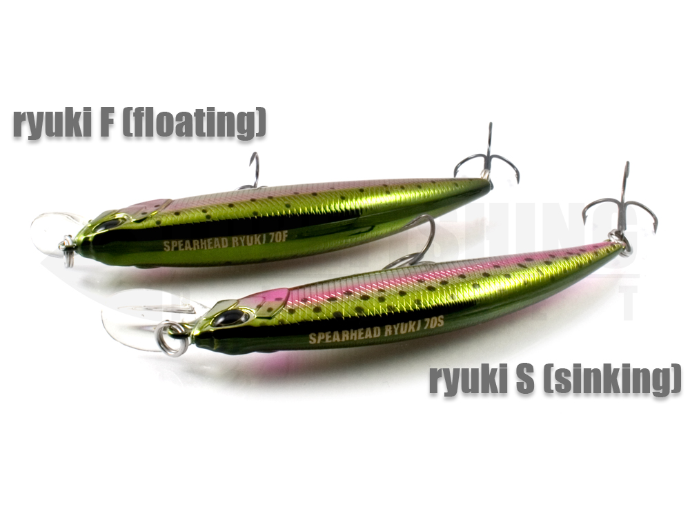 Esche rigide hard baits minnow jerkbait duo spearhead ryuki 45 50 60 70 80 s f sinking floating lure fishing planet.