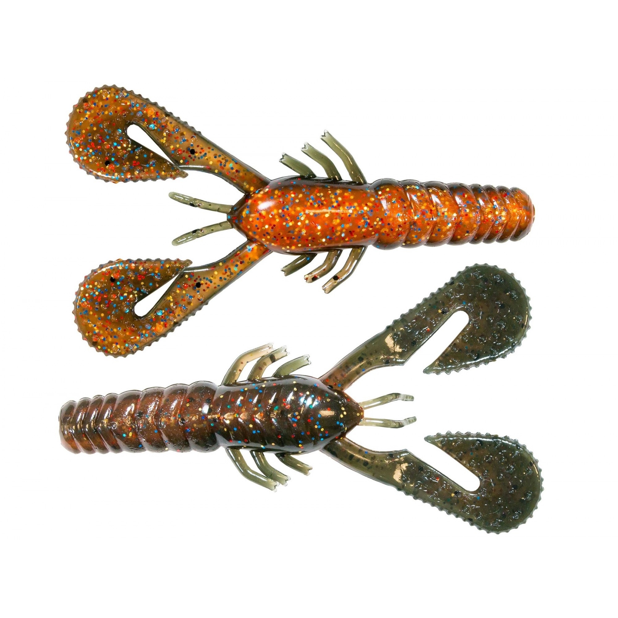 Esche-siliconiche-soft-baits-gamberi-z-man-turbo-crawz-324-molting-craw-lure-fishing-planet.