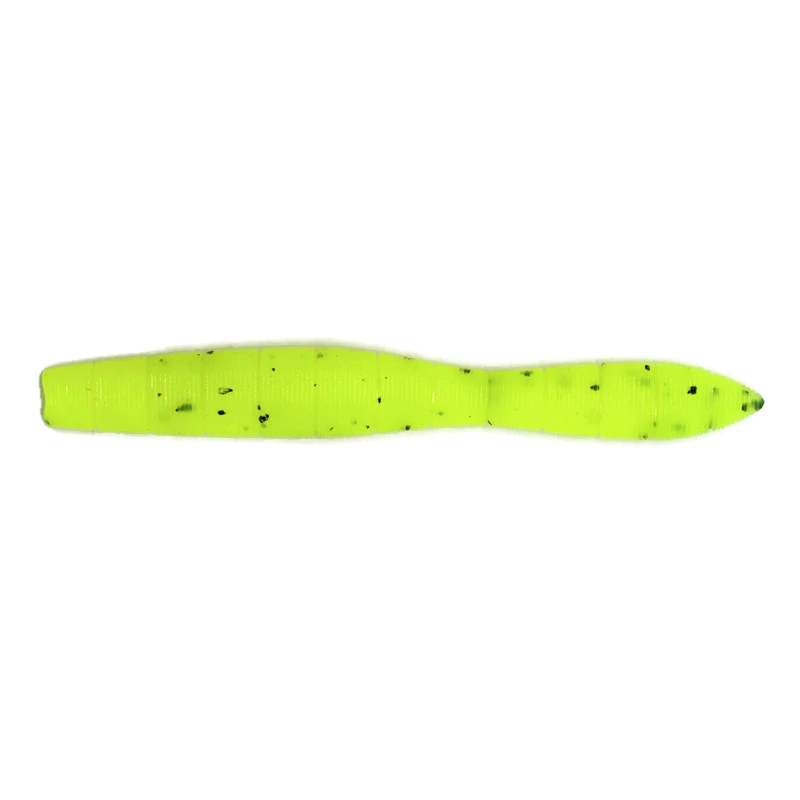 Esche-siliconiche-soft-baits-stickbait-jerk-nikko-zaza-leech-267-chartreuse-lurefishing-planet.