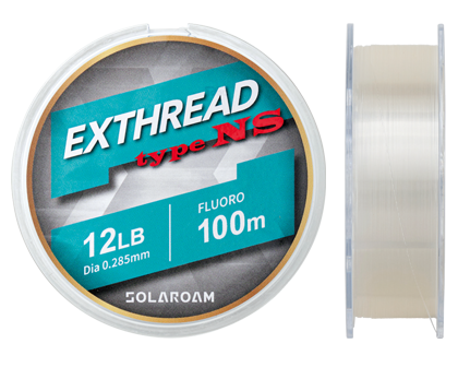 Filo-fishing-line-fc-flurocarbon-toray-solaroam-exthread-type-ns-fluoro-carbon-natural-clear-lurefishing-planet.