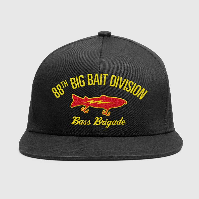 Abbigliamento-cappellino-bass-brigade-big-bait-snap-back-black-lurefishing-planet.