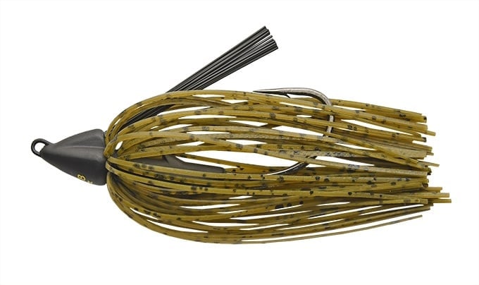 Swimming-silicon-jig-keitech-swing-swimmer-101-green-pumpkin-pepper-lure-fishing-planet.