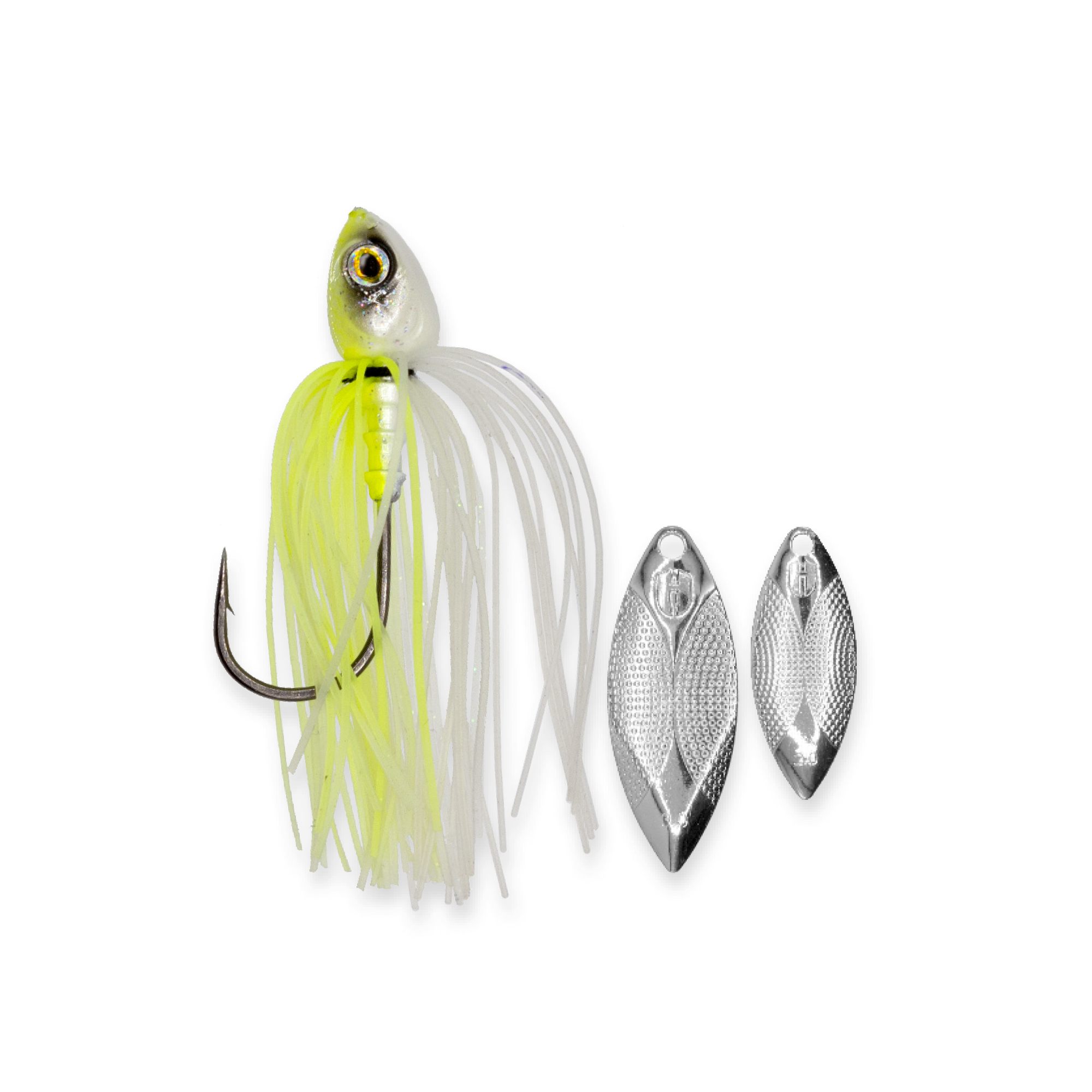 Esche-metalliche-wire-baits-double-willow-herakles-amphibio-spinnerbait-dw-chartreuse-white-lurefishing-planet.